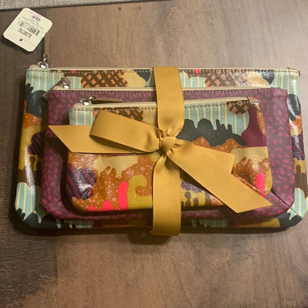 Fossil Cosmetic Bags - Pack of 3